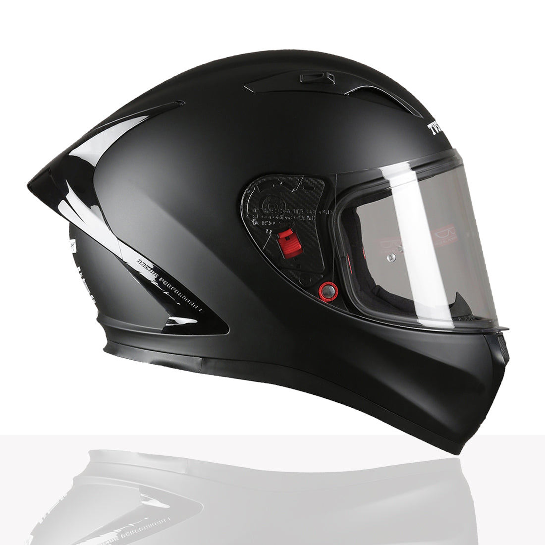 TVS Racing Dual Visor Helmet for Men – Anti-Fog Pin-Lock, Aerodynamic Design & DOT/ISI/ECE Certified – Premium Full Face Helmet For Men